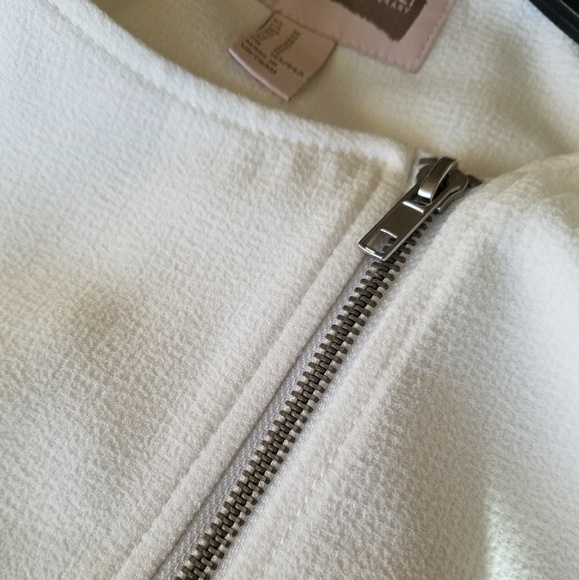 Collarless Moto Jacket - Picture 8 of 8